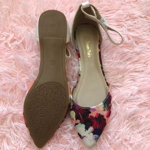 Floral Flat Shoes